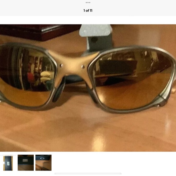 Oakley X Metal 24 K Gold Sunglasses